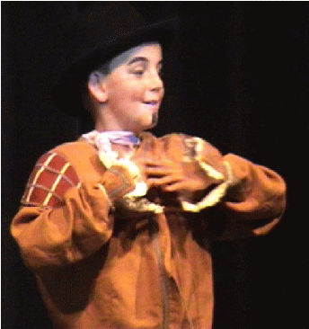 language theatre proud young boy acting